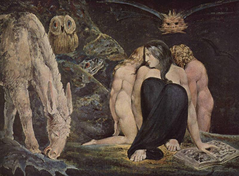 William Blake Night of Enitharmon s Joy Norge oil painting art